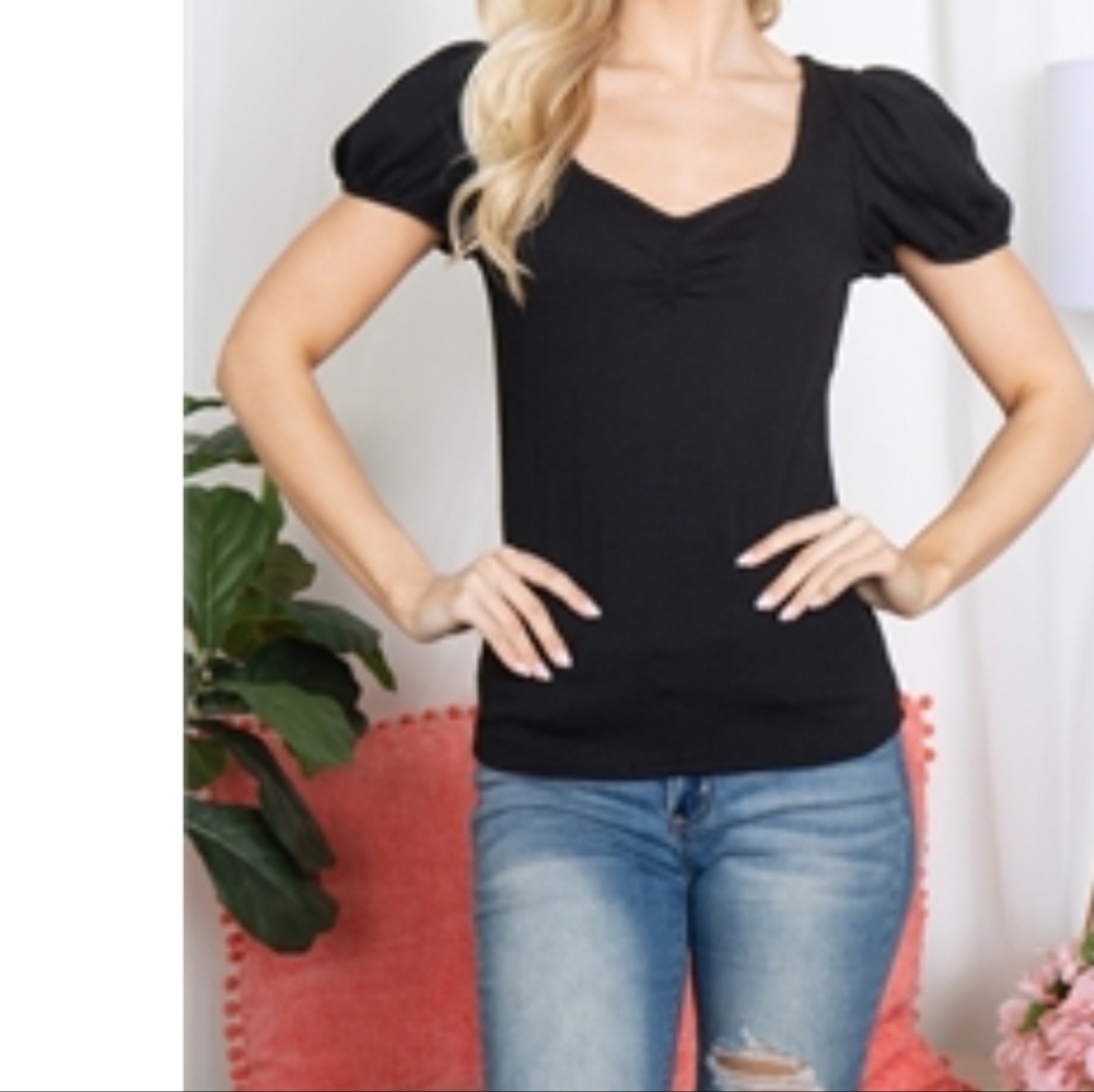 NWT Sexy Neckline Blouse